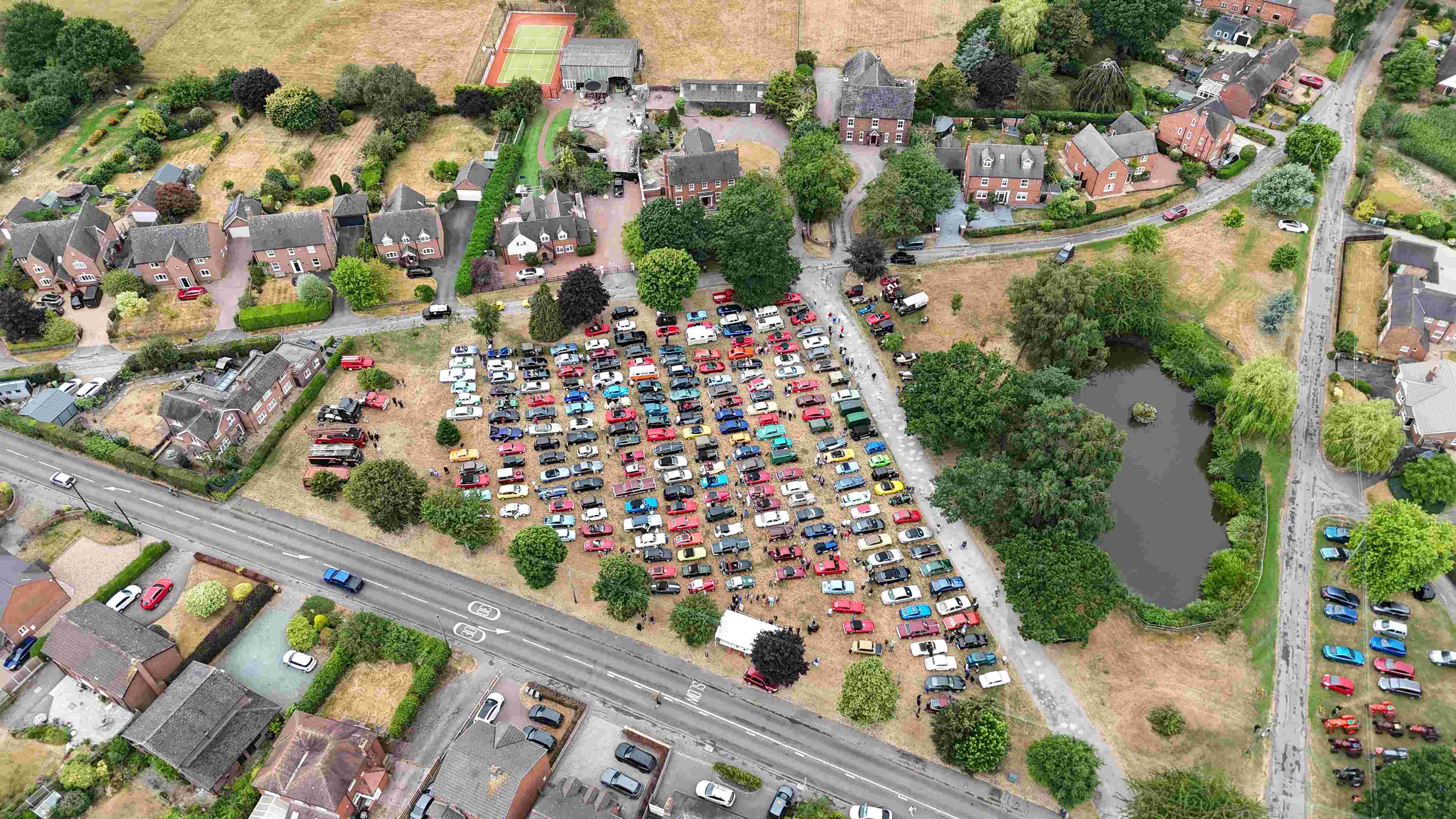 Aerial view of 2026 Transport Festival